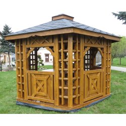 Altpolnischer sechseckiger Pavillon ∅ 5,0 m 20 m2