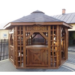 Altpolnischer sechseckiger Pavillon ∅ 5,0 m 20 m2