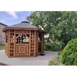 Altpolnischer sechseckiger Pavillon ∅ 5,0 m 20 m2