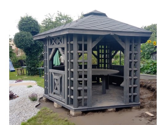 Altpolnischer sechseckiger Pavillon ∅ 5,0 m 20 m2