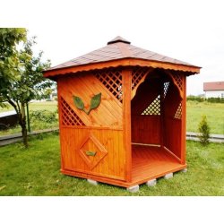 Sechseckiger Pavillon S1 ∅ 3,2m 8m2