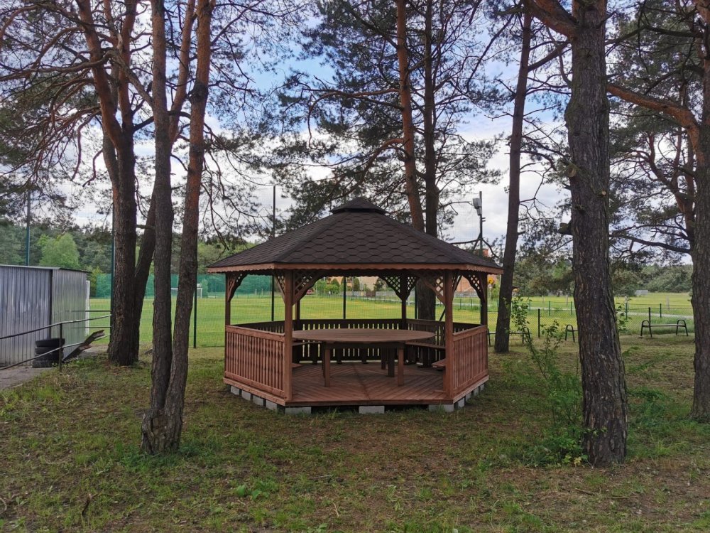 Hexagonal gazebo S2 ∅ 3.9m 12m2
