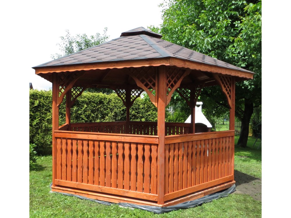 Altana sześciokątna S2 ∅ 6,0m 28m2