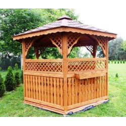 Hexagonal gazebo S2a ∅ 5.0m 20m2