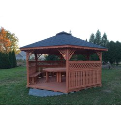 Hexagonal gazebo S2a ∅ 5.0m 20m2