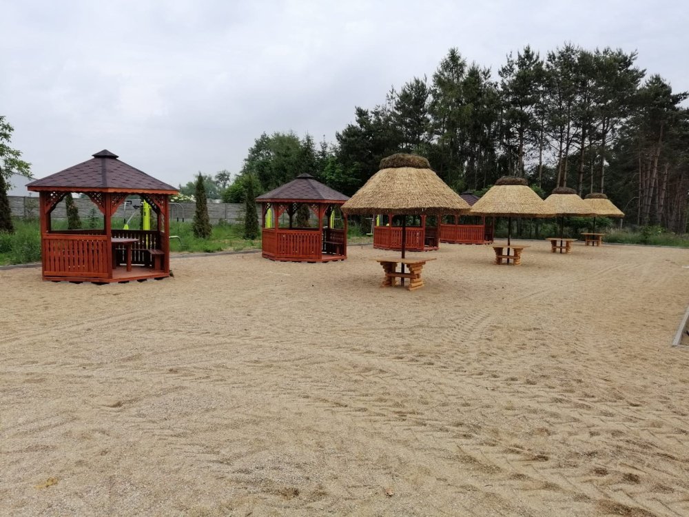 Sechseckiger Pavillon S3 ∅ 5,0m 20m2