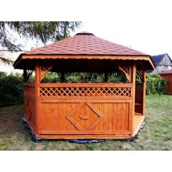 Sechseckiger Pavillon S3a ∅ 5,0m 20m2