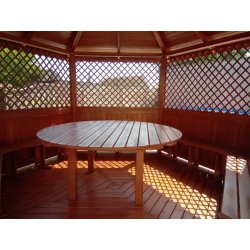 Hexagonal gazebo S3a ∅ 6.0m 28m2
