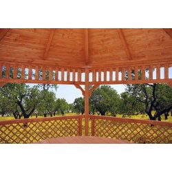 Sechseckiger Pavillon S4b ∅ 3,9m 12m2