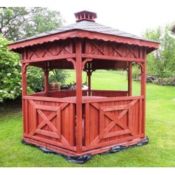 Sechseckiger Pavillon S5 ∅ 5,0m 20m2