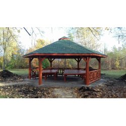 Altana sześciokątna S5a ∅ 6,0m 28m2