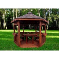 Sechseckiger Pavillon S6 ∅ 3,2m 8m2