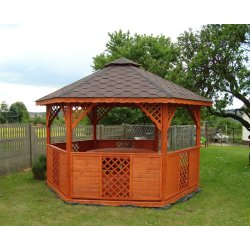 Sechseckiger Pavillon S8 ∅ 3,2m 8m2