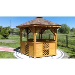Sechseckiger Pavillon S8 ∅ 5,0m 20m2