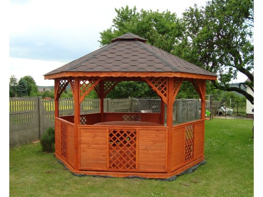 Sechseckiger Pavillon S8 ∅ 5,0m 20m2