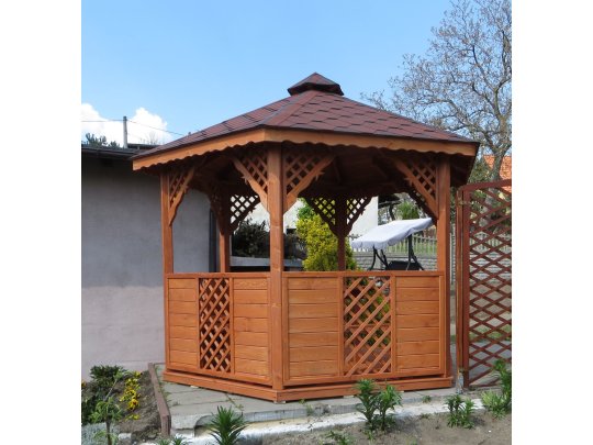 Sechseckiger Pavillon S8 ∅ 5,0m 20m2