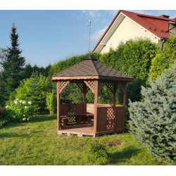 Sechseckiger Pavillon S8 ∅ 5,0m 20m2