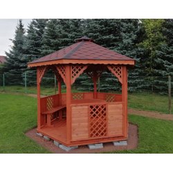 Sechseckiger Pavillon S8 ∅ 5,0m 20m2