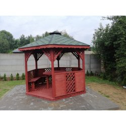 Sechseckiger Pavillon S8 ∅ 6,0m 28m2