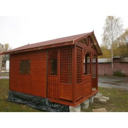 Wooden house Alder A 3x3m + 2.2m terrace 9m2