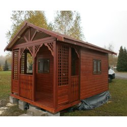 Wooden house Alder A 3x3m + 2.2m terrace 9m2
