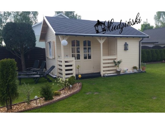 Holzhaus Migdałek 5x4m 20m2