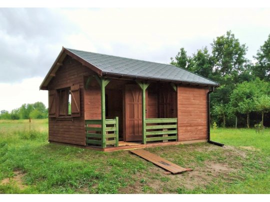 Holzhaus Migdałek 5x4m 20m2