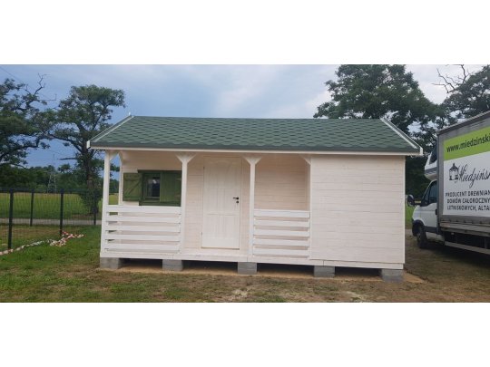 Holzhaus Migdałek 5x4m 20m2