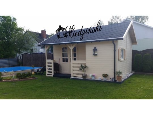 Holzhaus Migdałek A 4x6m 24m2