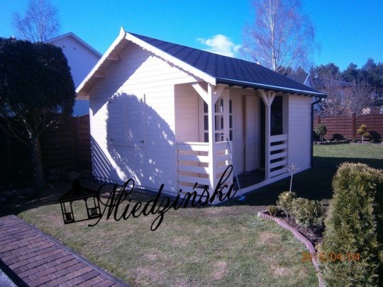Holzhaus Migdałek A 4x6m 24m2
