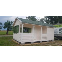 Holzhaus Migdałek A 4x6m 24m2