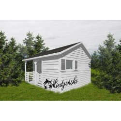 Holzhaus Migdałek B 5x6m 30m2