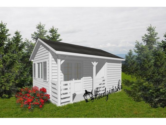 Holzhaus Migdałek C 4,5x5m 22,5m2
