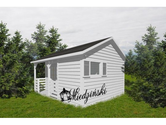 Holzhaus Migdałek C 4,5x5m 22,5m2