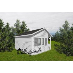 Holzhaus Migdałek C 4,5x5m 22,5m2