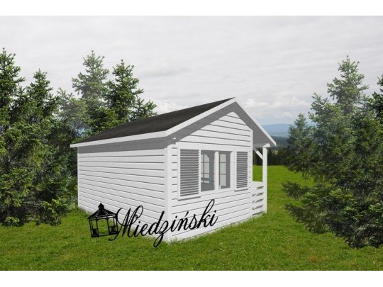 Holzhaus Migdałek C 4,5x5m 22,5m2