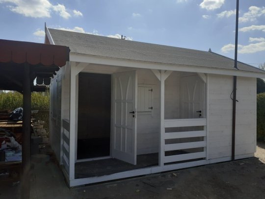 Holzhaus Migdałek C 4,5x5m 22,5m2