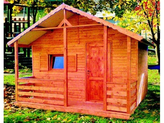 Holzhaus Jodła 4x5m + 2m Terrasse 20m2