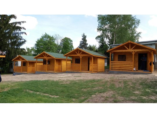 Holzhaus Jodła 4x5m + 2m Terrasse 20m2