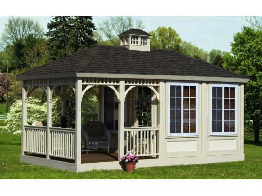 Holzhaus Holiday B 4 x 5m +2m Terrasse 20m2