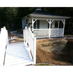 Holzhaus Holiday B 4 x 5m +2m Terrasse 20m2