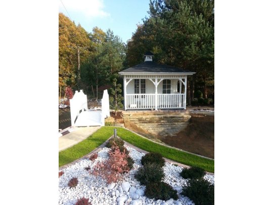 Holzhaus Holiday B 4 x 5m +2m Terrasse 20m2