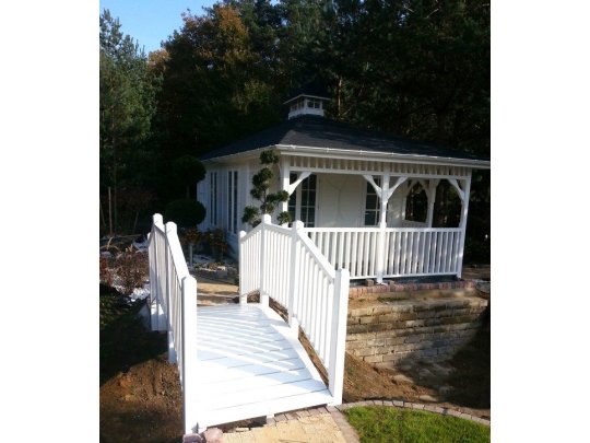 Holzhaus Holiday B 4 x 5m +2m Terrasse 20m2