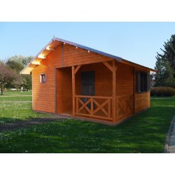 Dom drewniany Klon C 5x3m 15m2