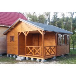 Dom drewniany Klon C 5x3m 15m2