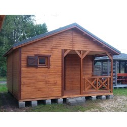 Dom drewniany Klon C 5x3m 15m2