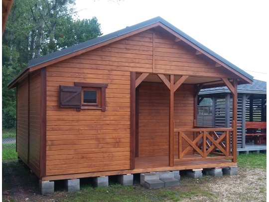 Dom drewniany Klon C 5x3m 15m2