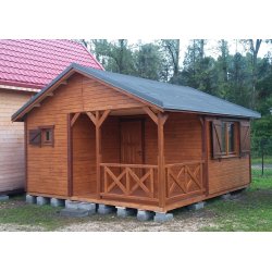 Dom drewniany Klon C 5x3m 15m2