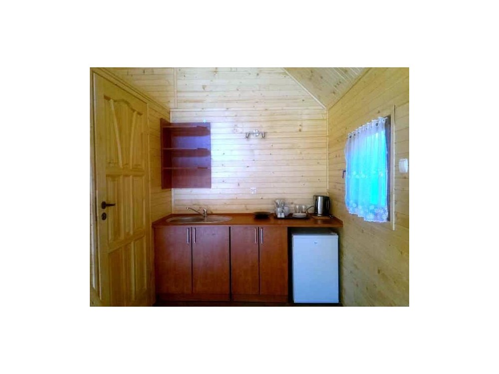 Holzhaus Ahorn C 5x3m 15m2 Holzhaus Eibe 4 x 5m + 2m Terrasse 20m2