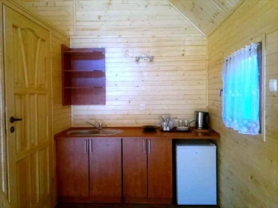 Holzhaus Eibe A 4 x 5m + 1m Terrasse 20m2